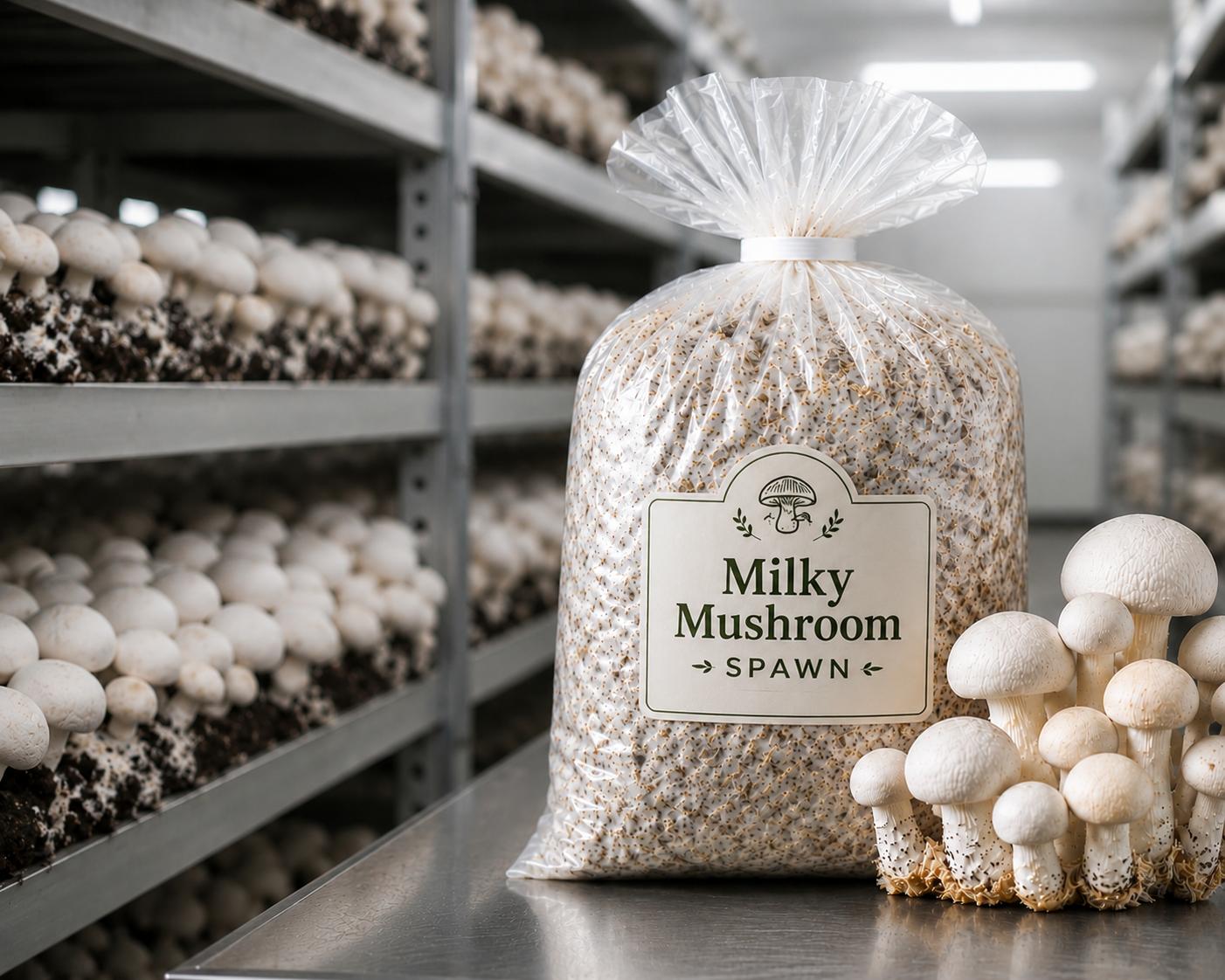 Milky Mushroom Spawn